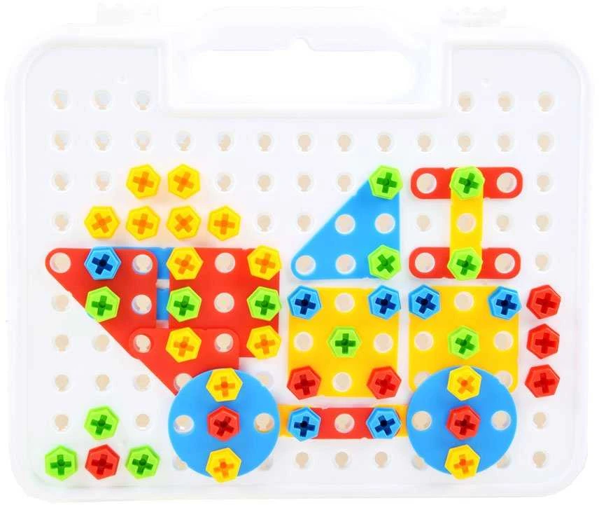 Jokomisiada Statybos blokai + atsuktuvas 268 PCS