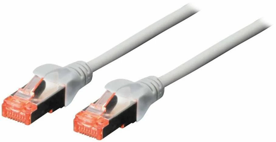 Assmann Electronic DIGITUS patch cable SFTP/PIMF CAT6 15m 4x2AWG 26/7 2xRJ45 pilkas