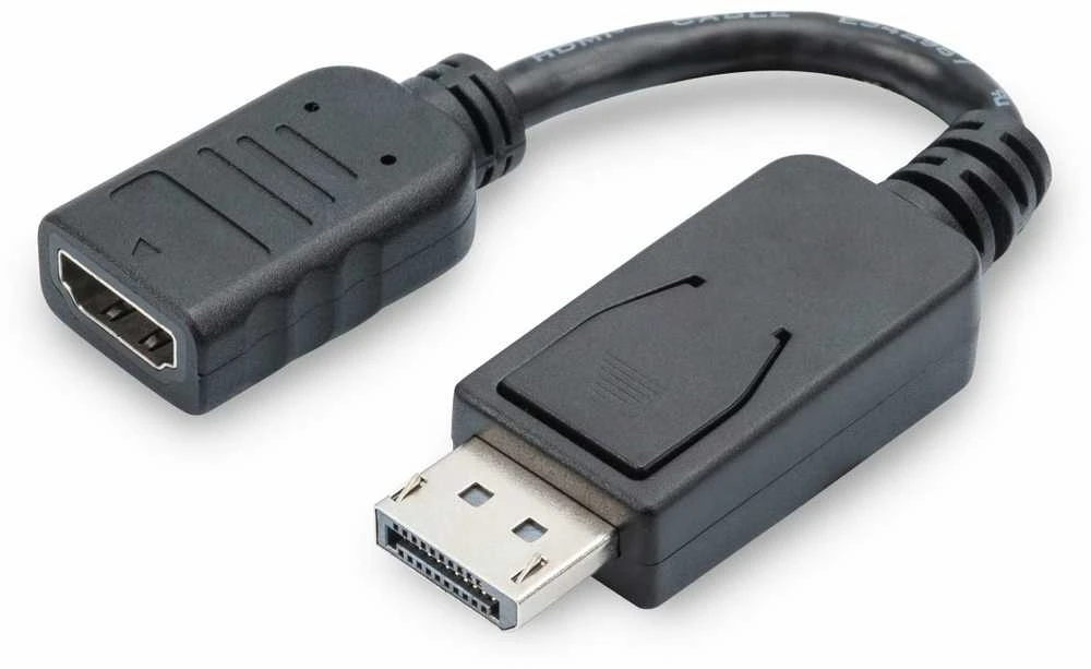 Assmann Electronic „Assmann“ elektroninio DIGITUS adapterio kabelio ekranasPrievadas HDMI M/F 0,15 m AW28