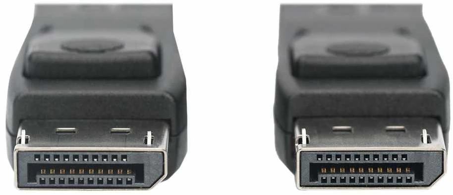 Assmann Electronic ASSMANN DisplayPort prijungimo kabelis DP M M 1,0 m su bloku Ultra HD 8K Vers. 1,3 1,4 mlrd