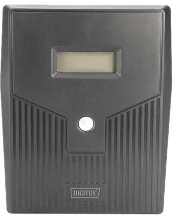 Assmann Electronic DIGITUS Line-Interactive UPS 1500VA/900W 12V/9Ah X2 baterija 4x CEE 7/7 AVR USB RS232 RJ-11/45 LCD ekranas
