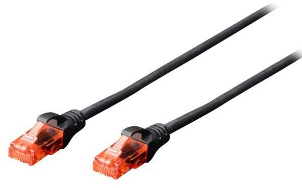 Assmann Electronic DIGITUS CAT 6 U-UTP patch kabelis Cu LSZH AWG 26/7 ilgio 1 m spalvotas pilkas