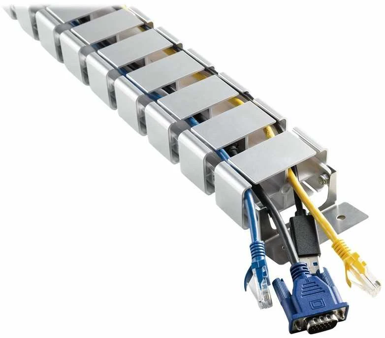 Assmann Electronic DIGITUS Cable Management Stuburo spalva sidabrinis