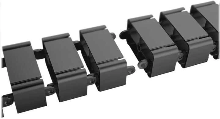 Assmann Electronic DIGITUS Cable Management Stuburo spalva juodas