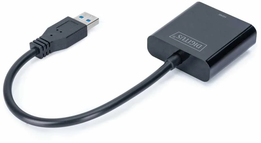 Assmann Electronic DIGITUS USB 3.0 į HDMI adapteris Įvesties USB išvestis HDMI