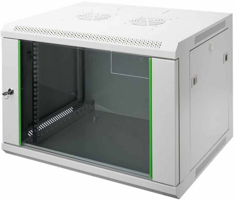 Digitus | Sieninės spintelės, „Dynamic Basic“ serija | DN-19 09-U-EC | 60 x 45 cm | Pilkas