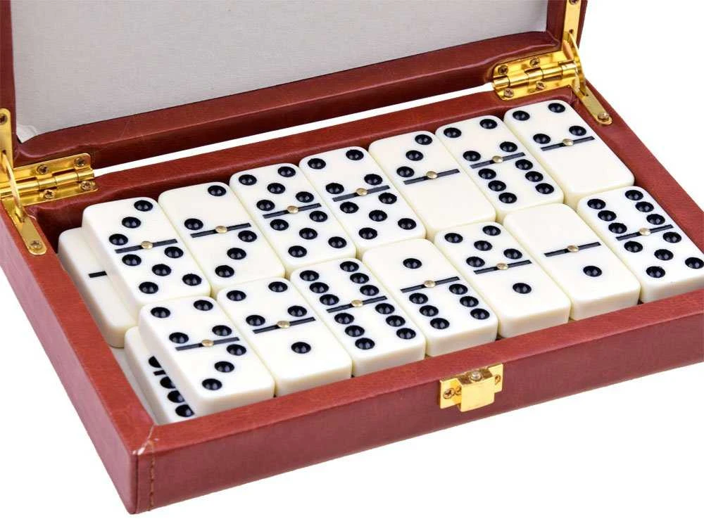 Jokomisiada Loginis žaidimas domino elegantiškoje dėžutėje GR0335