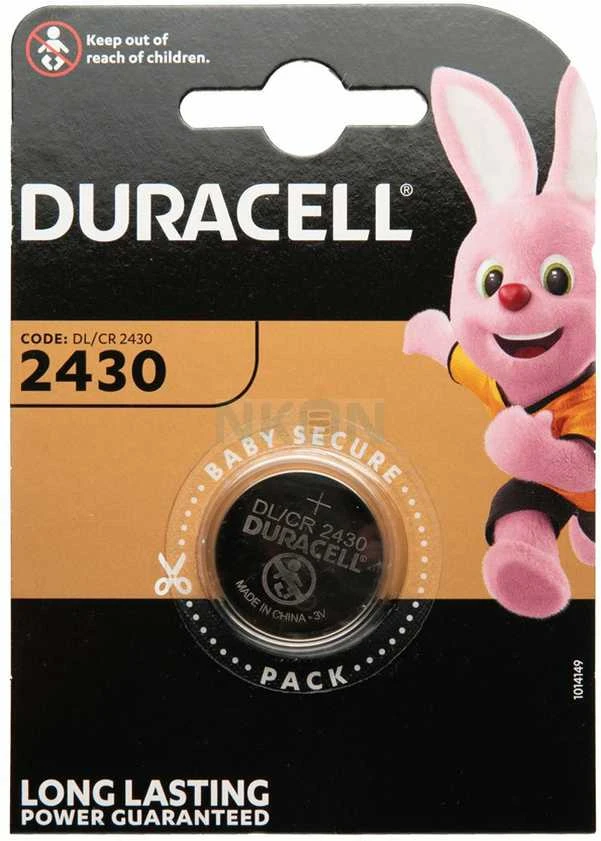Duracell DL2430 Vienkartinė baterija Litis