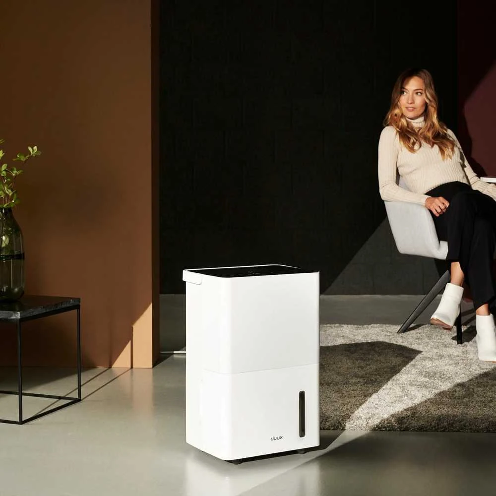Oro sausintuvas Duux Smart Bora | Tinka kambariams iki 50 m² | Vandens bako talpa 4 l | Baltas