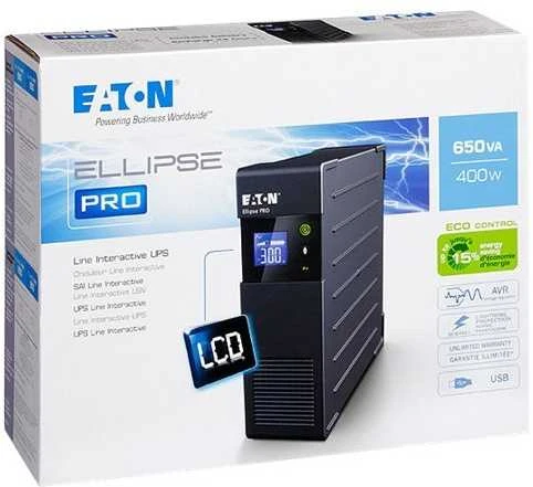 Eaton Ellipse PRO 1600 IEC nepertraukiamo maitinimo resursai (UPS) 1600 VA 1000 W 8 AC išvestis(ys / čių)