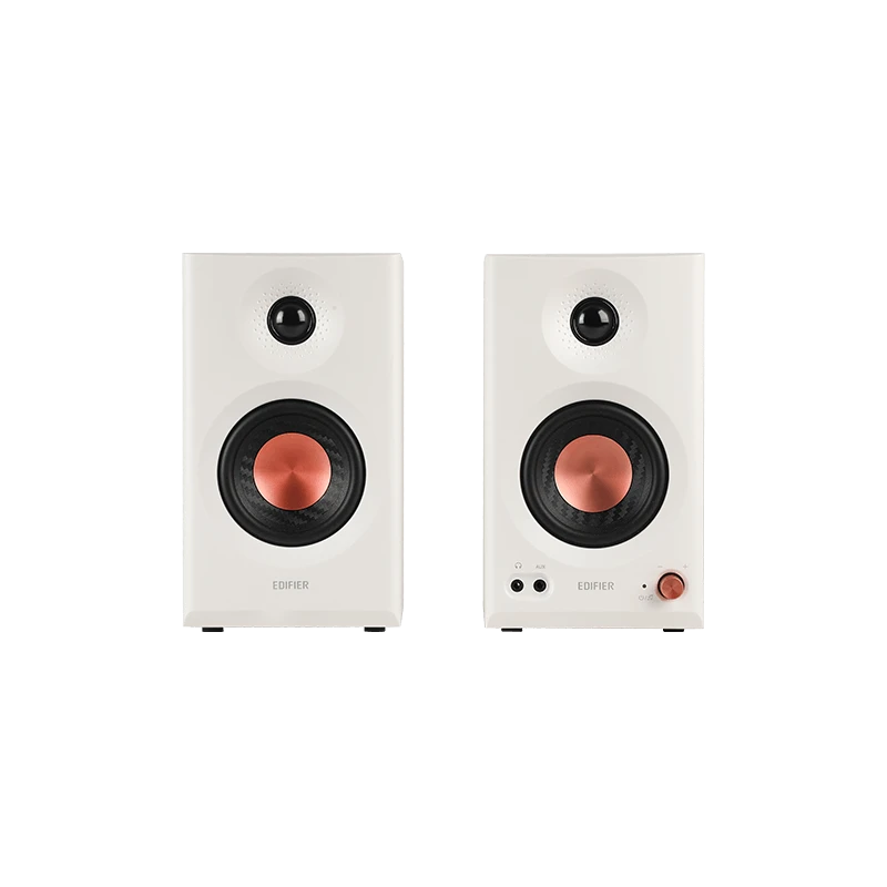 Kompiuterio kolonėlės Edifier | Powered Studio Monitorius Speakers | MR3 | 18 W | Bluetooth | Belaidė jungtis | 85 dB | Baltas