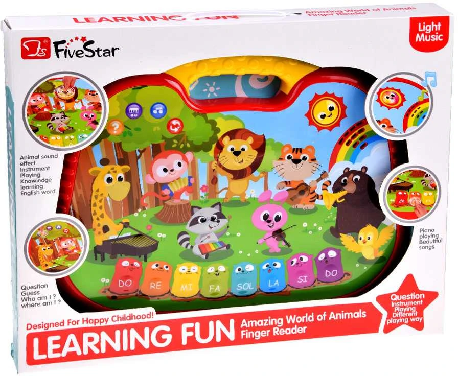 Jokomisiada Educational interactive organ with animals, sounds, melodies ZA5955