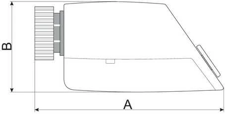 Elektroninė termostatinė galvutė Simple, su adapteriu