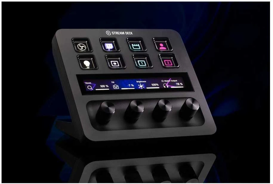 Corsair ELGATO Stream Deck +, Juodos spalvos