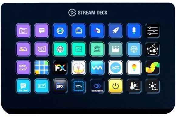 Elgato Stream Deck XL, spartus praplėstų funkcijų paleidimo įrenginys