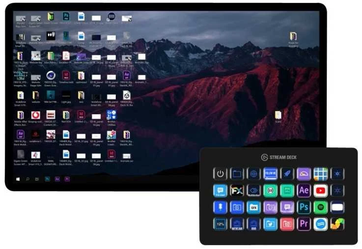 Elgato Stream Deck XL, spartus praplėstų funkcijų paleidimo įrenginys