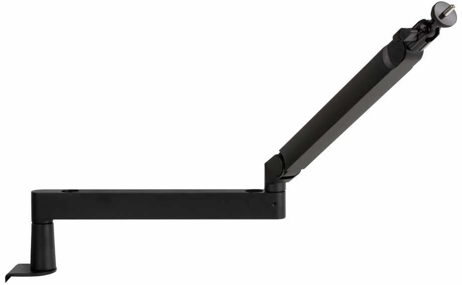 Elgato | Wave Mic Arm | 10AAN9901 | Viršutinės rankos darbo stalo prošvaisa (160 mm); Apatinės rankos darbo stalo prošvaisa (70 mm); Horizontalus siekis (740 mm); Vertikalus sukimas (90 ° aukštyn / 60 ° žemyn (alkūnė); Stalinis spaustukas išplečiamas iki 60 mm | Žemas profilis