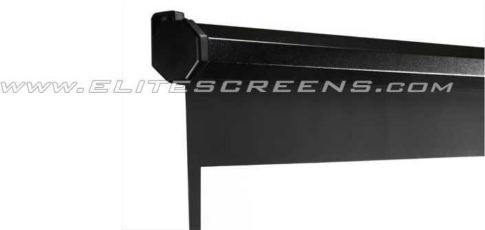 Elite Screens | Manual Series | M113UWS1 | Įstrižainė 113" | 1:1 | Matomo vaizdo plotis (W) 203 cm | Juodas