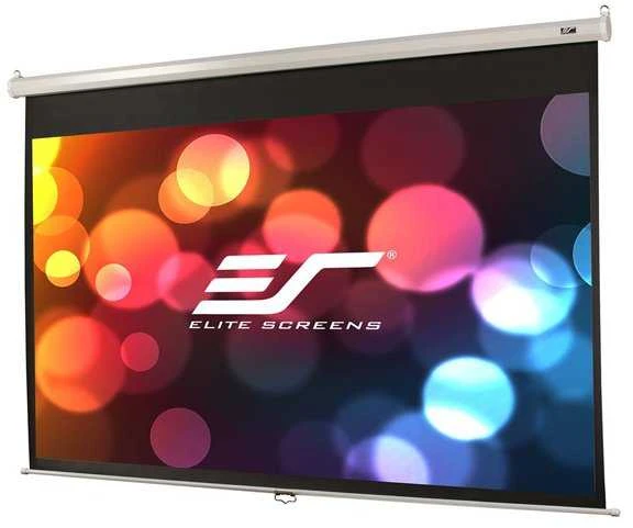 Elite Screens | Manual Series | M128NWX | Įstrižainė 128" | 16:10 | Matomo vaizdo plotis (W) 275 cm | Baltas