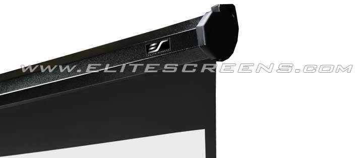 Elite Screens | Manual Series | M128UWX | Įstrižainė 128" | 16:10 | Matomo vaizdo plotis (W) 275 cm | Juodas