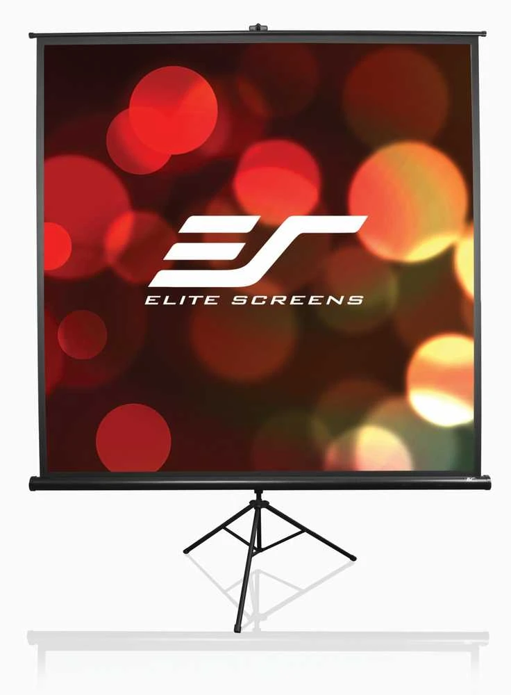Elite Screens | su stovu Series | T119UWS1 | Įstrižainė 119" | 1:1 | Matomo vaizdo plotis (W) 213 cm | Juodas