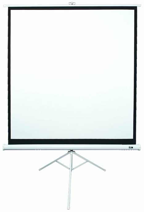 Elite Screens | su stovu Series | T85NWS1 | Įstrižainė 85" | 1:1 | Matomo vaizdo plotis (W) 152 cm | Baltas