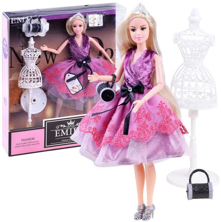 Jokomisiada Emily Doll vakarine suknele + aksesuarai ZA3137