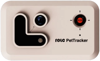 GPS sekimo pakabukas naminiams gyvūnams Enabot ROLA PetTracker, Baltas, SIM pridėta