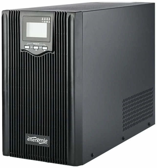 GEMBIRD EG-UPS-PS3000-02 UPS Energenie 3000VA Pure sine 3x Schuko 3x IEC 230V OUT USB-BF LCD Ekranas