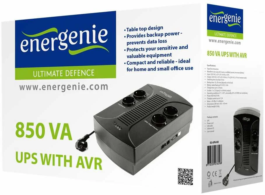 EnerGenie | UPS with AVR | 850 VA | 220 V