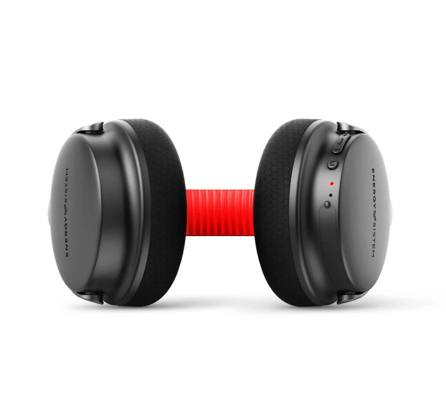 Energy Sistem Ausinės | Power Sport | Su mikrofonu | Bluetooth | Juodas/Raudona