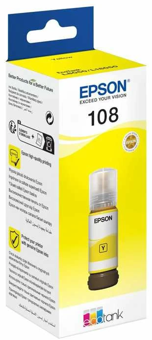 Epson 108 EcoTank | Rašalo butelis | Geltona