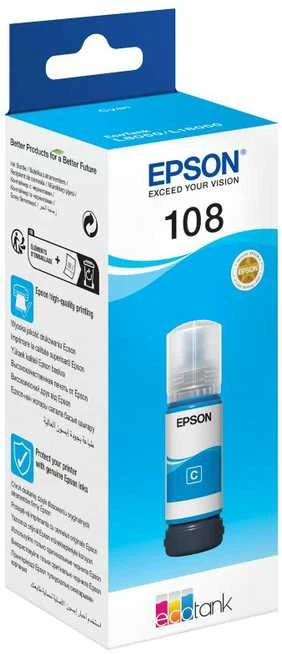 Epson 108 EcoTank | Rašalo butelis | Žydra spalva