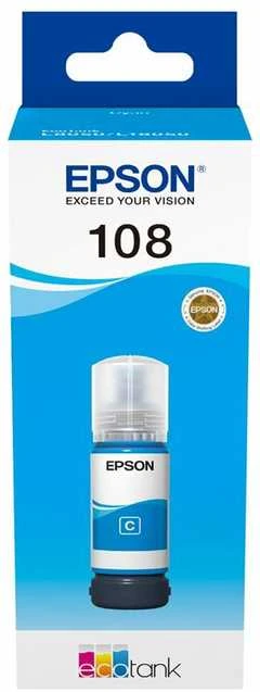 Epson 108 EcoTank | Rašalo butelis | Žydra spalva