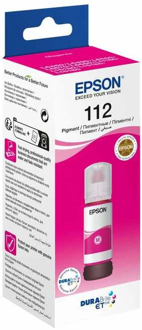 Epson 112 EcoTank pigmentas | C13T06C34A | Rašalo butelis | Magenta