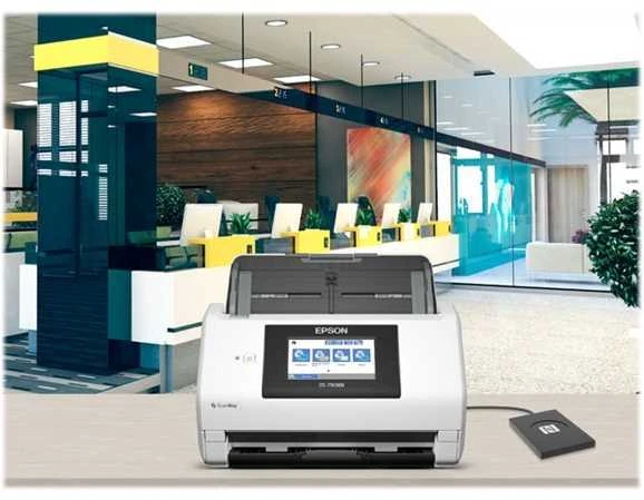 Skeneris Epson | Aukščiausios kokybės tinklo skaitytuvas | Darbo jėgos DS-790WN | Spalva | Bevielis