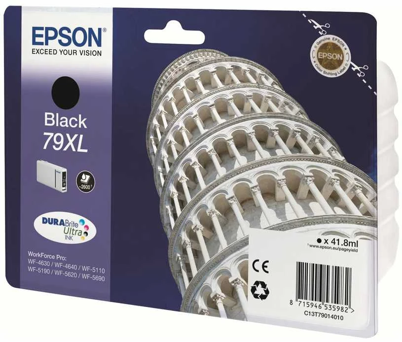 Epson C13T79014010 | Inkjet cartridge | Juodas