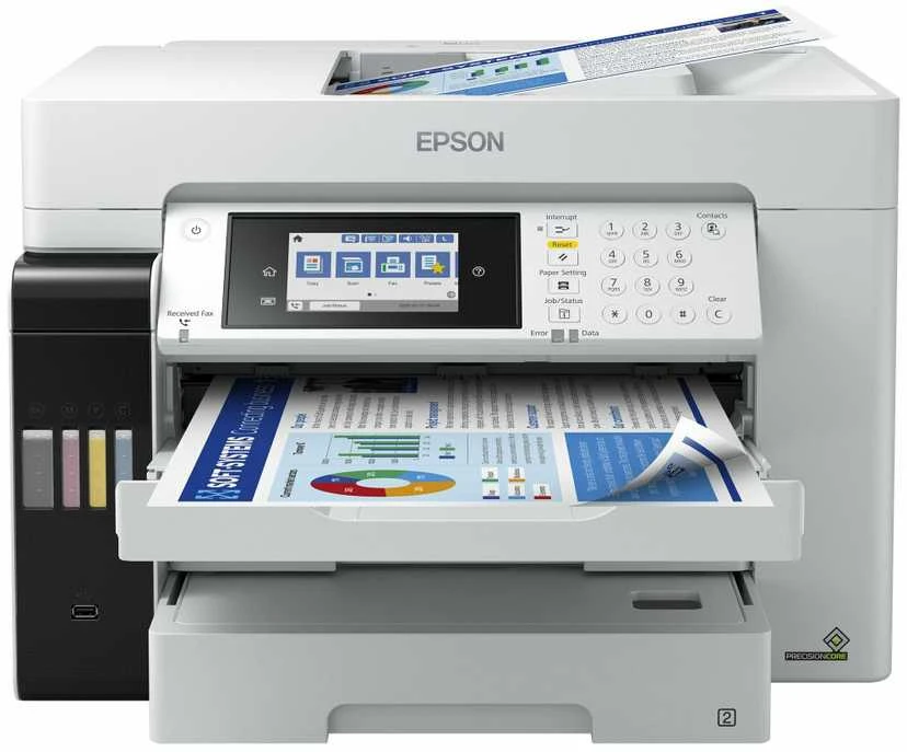 Spausdintuvas Epson | daugiafunkcis įrenginys | EcoTank L15180 | Inkjet | Spalvotas | 4-in-1 | Wi-Fi | Juodas and baltas