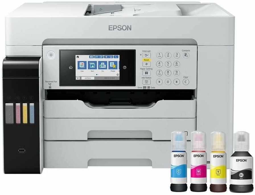 Spausdintuvas Epson | daugiafunkcis įrenginys | EcoTank L15180 | Inkjet | Spalvotas | 4-in-1 | Wi-Fi | Juodas and baltas