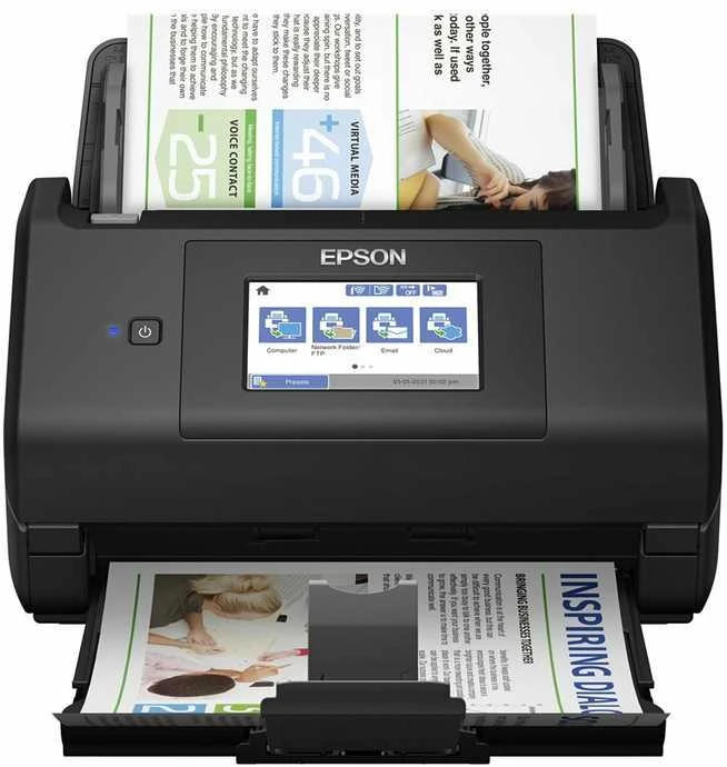 Skeneris Epson | Dokumentų skaitytuvas | Darbo jėga ES-580W | Spalva | Bevielis
