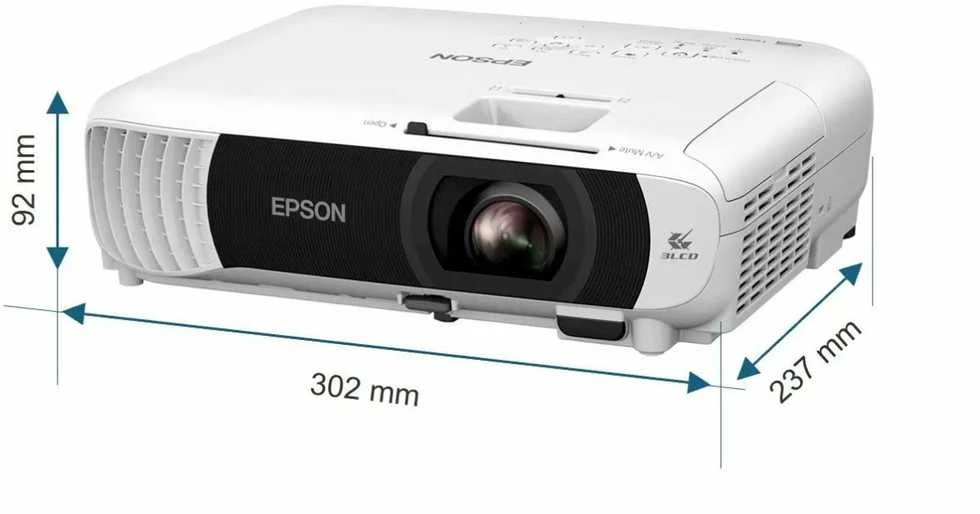 Projektorius Epson EB-W55, baltos spalvos (V11HB58040)