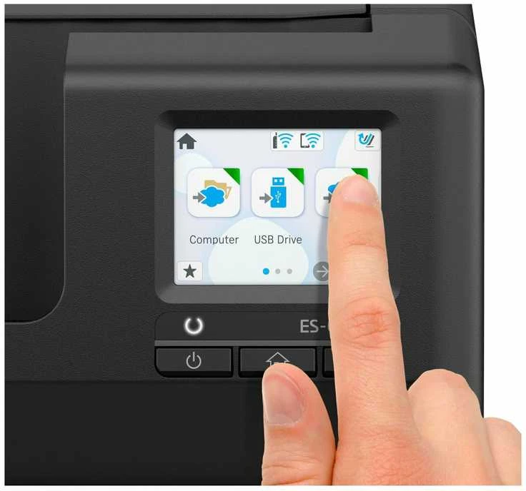 Skeneris Epson | Kompaktiškas tinklo skaitytuvas | ES-C380W | Lakštinis | Bevielis