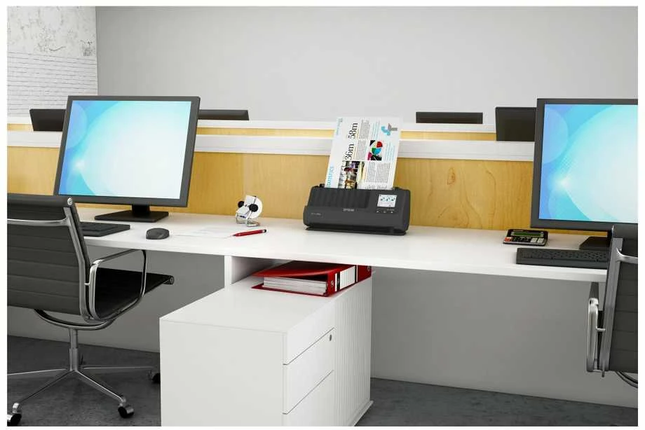 Skeneris Epson | Kompaktiškas tinklo skaitytuvas | ES-C380W | Lakštinis | Bevielis