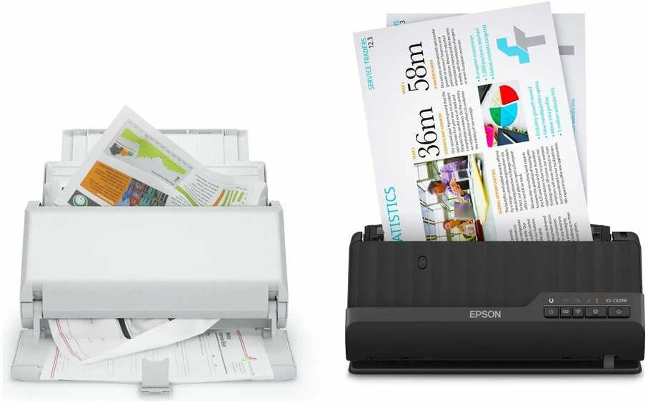 Skeneris Epson | Kompaktiškas Wi-Fi skaitytuvas | ES-C320W | Lakštinis | Bevielis