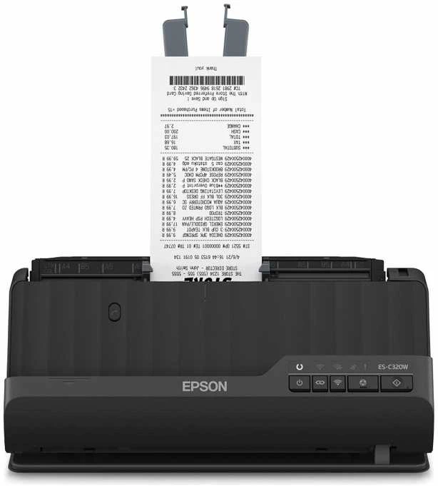 Skeneris Epson | Kompaktiškas Wi-Fi skaitytuvas | ES-C320W | Lakštinis | Bevielis
