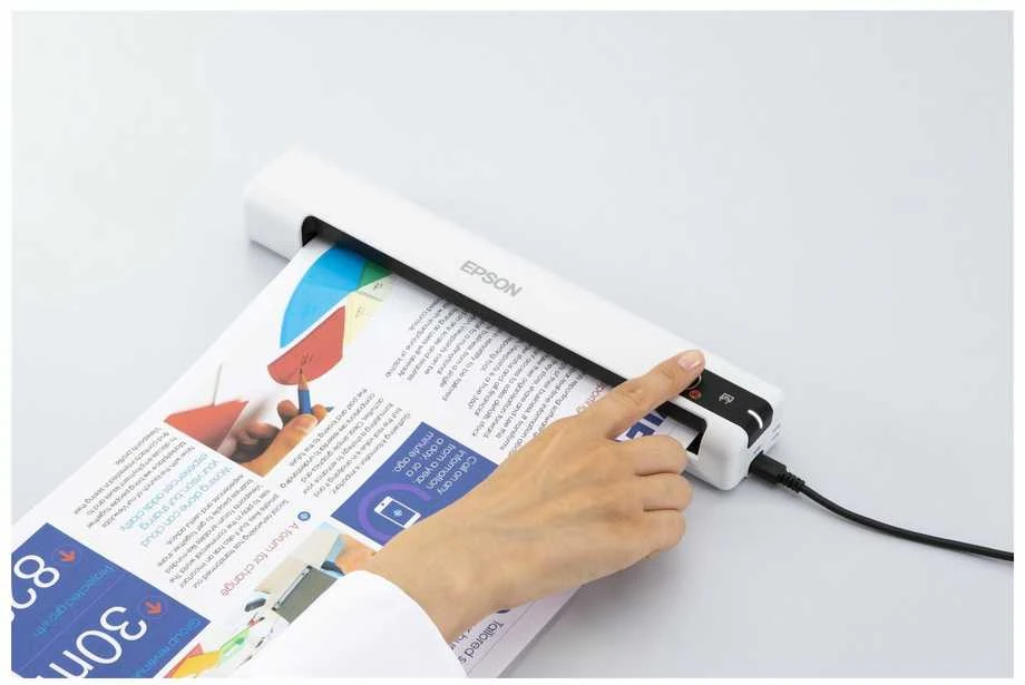 Skeneris Epson | Mobilus dokumentų skaitytuvas | Darbo jėga DS-70 | Spalva