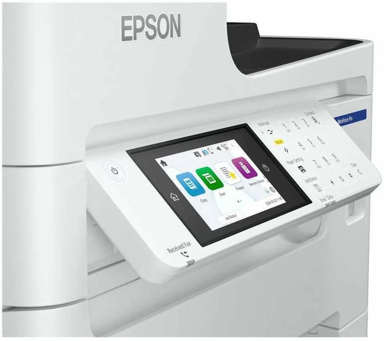 Spausdintuvas Epson | Daugiafunkcinis printers | WorkForce Pro EM-C8101RDWF | Inkjet | Spalvotas | A4 | Wi-Fi | Baltas