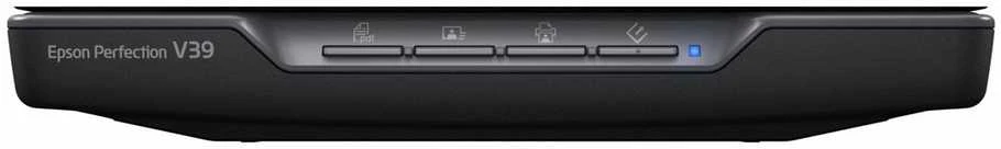Epson „Perfection“ V39II A4 formato plokščio paviršiaus nuotraukų ir dokumentų skaitytuvas su stovu