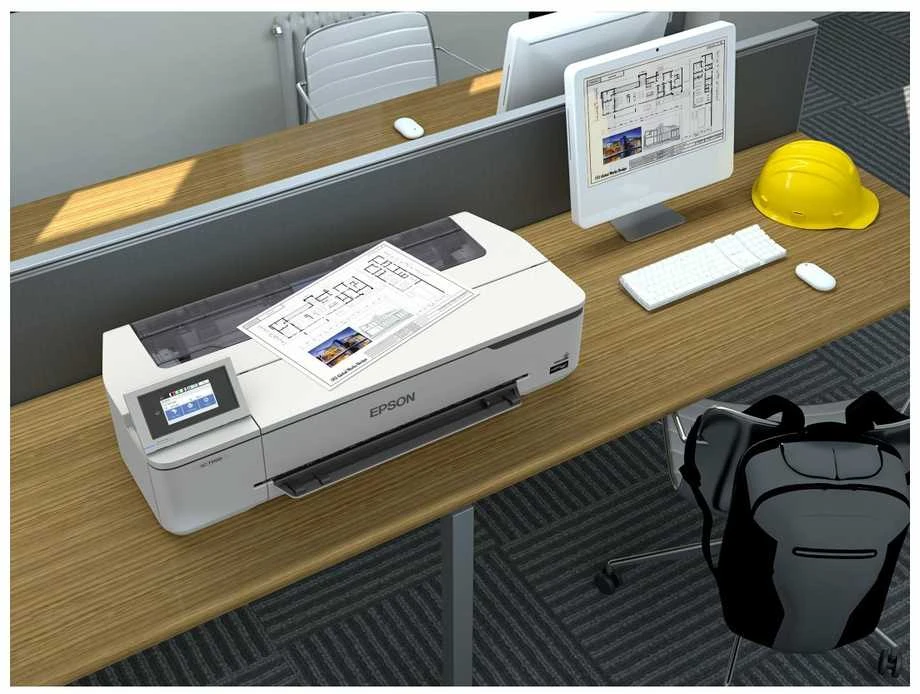 Spausdintuvas Epson SC-T3100N | Spalvotas | Inkjet | Wi-Fi | Baltas