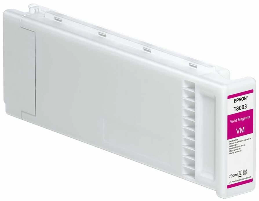 Epson Singlepack Vivid Magenta T80030N UltraChrome PRO 700ml | Epson C13T80030N | Epson T8003 - ryški purpurinė - originali - rašalo kasetė | Epson UltraChrome PRO | Ryški purpurinė